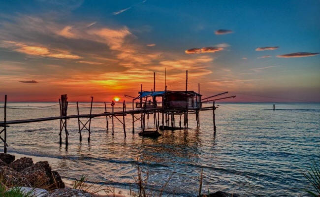 La costa adriatica abruzzese