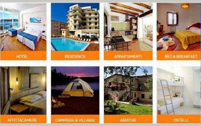 Campania  Hotel, b&b, campeggi, appartamenti, casa vacanze, agriturismo